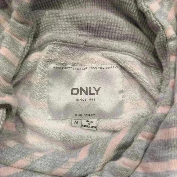 ONLY hoodie pink and grey size  M - Picture 3 of 7